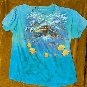 The Mountain Aqua Marine Life T-Shirt